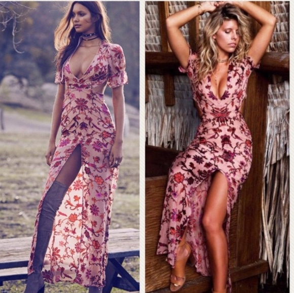 For Love And Lemons Dresses & Skirts - Sold For Love and Lemons Saffron Maxi